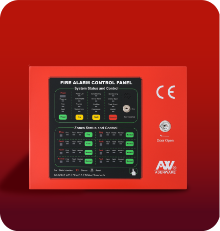 Tủ trung tâm báo cháy 8/12 Zone