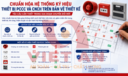 Chuẩn Hóa Ký Hiệu Thiết Bị PCCC Trên Bản Vẽ Thiết Kế – Nâng Cao Hiệu Quả Thiết Kế, Thi Công Và Vận Hành